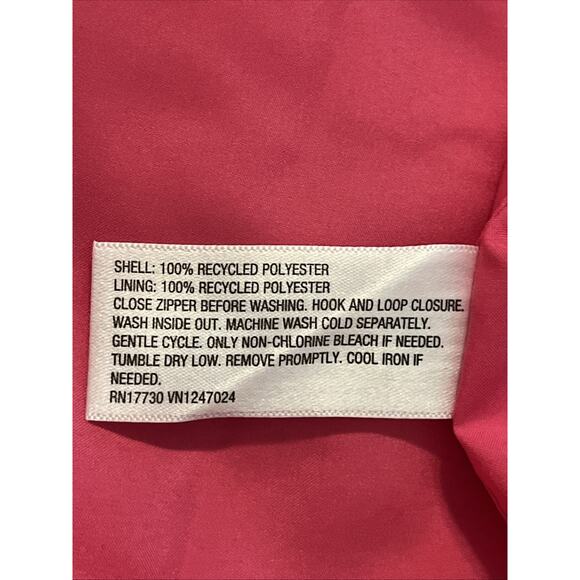 Kate Spade For Target Classic Rose Peplum Midi Dress Ladies Size 12 Red & Pink - Picture 16 of 16